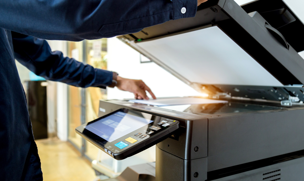Renting de equipamentos de impressão