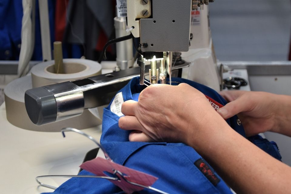 renting de equipamentos textil