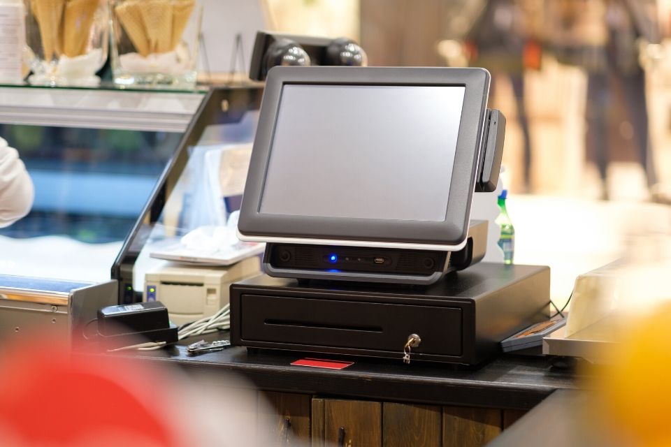 caixa registadora POS