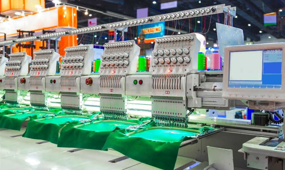 renting de equipamento textil